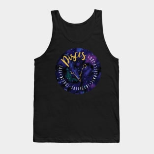 Pisces Zodiac Tank Top